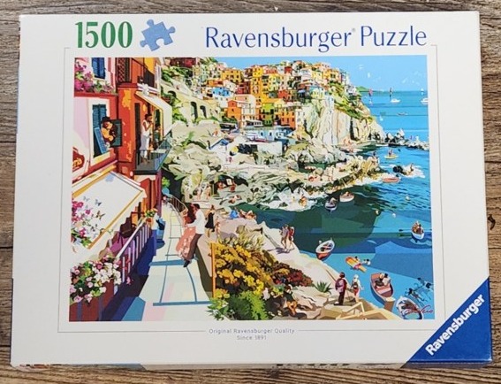 Ravensburger "Manarola, Cinque Terre" 1500-Piece Jigsaw Puzzle