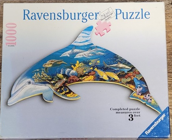 Ravensburger Dolphin-Shaped 1000-Piece Jigsaw Puzzle